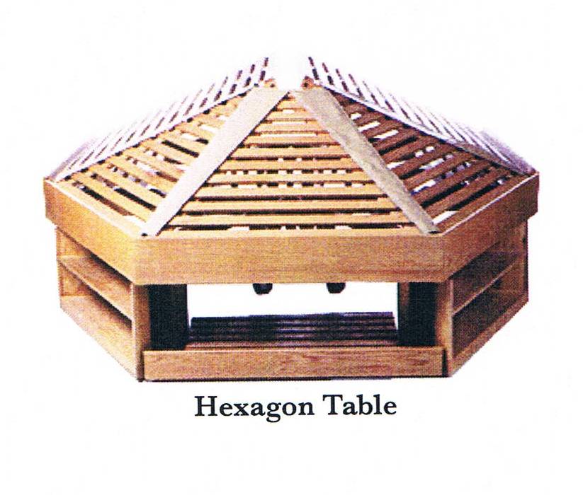 Hexagon Display Table